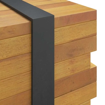 vidaXL Τραπεζάκι Σαλονιού 110x45x35cm από Μασίφ Ξύλο Teak 1 τεμ.