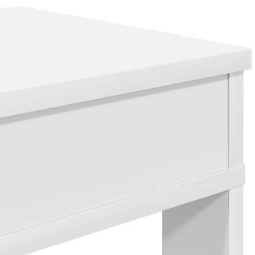 vidaXL Παπουτσοθήκη Λευκή 60x30x98cm από Επεξεργασμένο Ξύλο