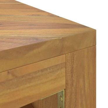vidaXL Τραπεζάκι Σαλονιού 110x60x38cm από Μασίφ Ξύλο Teak 1 τεμ.