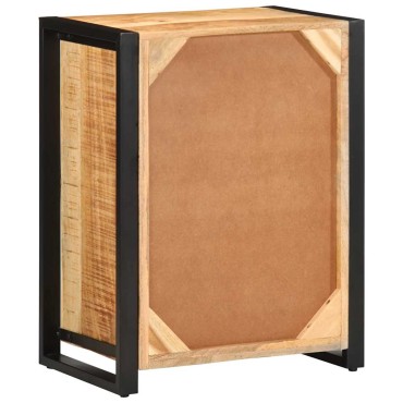vidaXL Μπουφές 55x35x70cm από Μασίφ Ακατέργαστο Ξύλο Μάνγκο 1 τεμ.