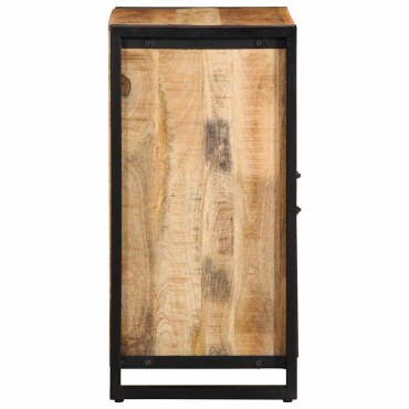 vidaXL Μπουφές 55x35x70cm από Μασίφ Ακατέργαστο Ξύλο Μάνγκο 1 τεμ.