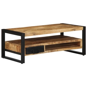 vidaXL Τραπεζάκι Σαλονιού 90x50x36cm από Μασίφ Ξύλο Μάνγκο 1 τεμ.