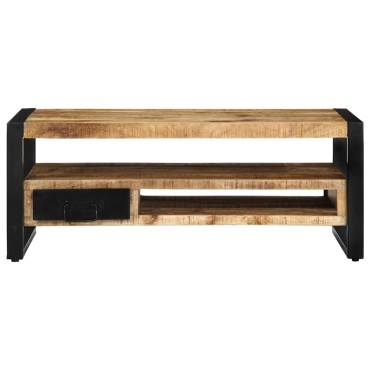 vidaXL Τραπεζάκι Σαλονιού 90x50x36cm από Μασίφ Ξύλο Μάνγκο 1 τεμ.