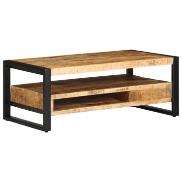 vidaXL Τραπεζάκι Σαλονιού 90x50x36cm από Μασίφ Ξύλο Μάνγκο 1 τεμ.