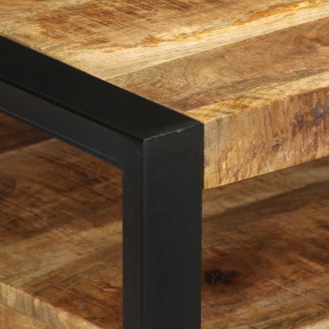 vidaXL Τραπεζάκι Σαλονιού 90x50x36cm από Μασίφ Ξύλο Μάνγκο 1 τεμ.