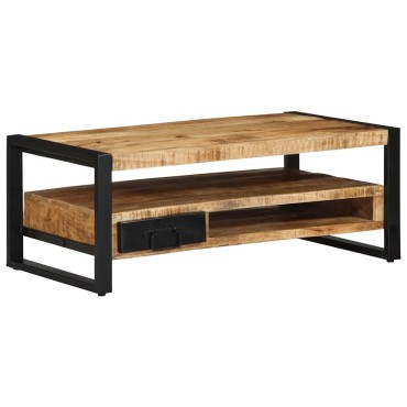 vidaXL Τραπεζάκι Σαλονιού 90x50x36cm από Μασίφ Ξύλο Μάνγκο 1 τεμ.