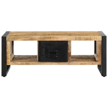vidaXL Τραπεζάκι Σαλονιού 90x50x36cm από Μασίφ Ξύλο Μάνγκο 1 τεμ.