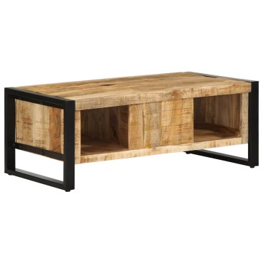 vidaXL Τραπεζάκι Σαλονιού 90x50x36cm από Μασίφ Ξύλο Μάνγκο 1 τεμ.