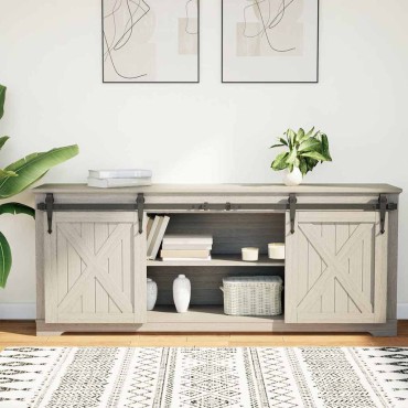 vidaXL Κιτ συρόμενης ντουλάπας 152 cm Ανθρακούχο ατσάλι