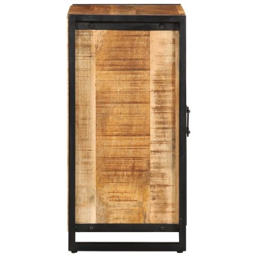 vidaXL Μπουφές 55x35x70cm από Μασίφ Ακατέργαστο Ξύλο Μάνγκο 1 τεμ.