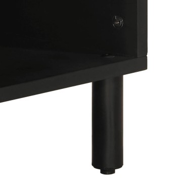 vidaXL Μπουφές 80x33,5x75cm από Μασίφ Ακατέργαστο Ξύλο Μάνγκο