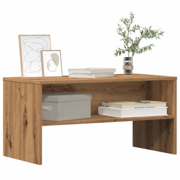 vidaXL Έπιπλο Τηλεόρασης Αρτισιανή Δρυς 80x40x40cm Επεξ. Ξύλο