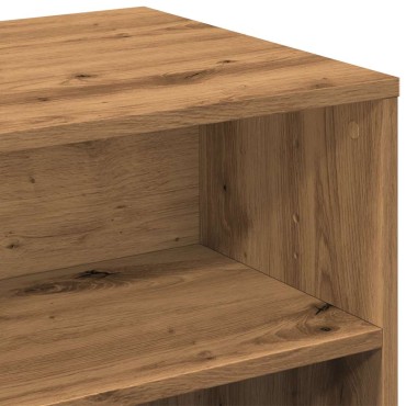 vidaXL Έπιπλο Τηλεόρασης Αρτισιανή Δρυς 80x40x40cm Επεξ. Ξύλο