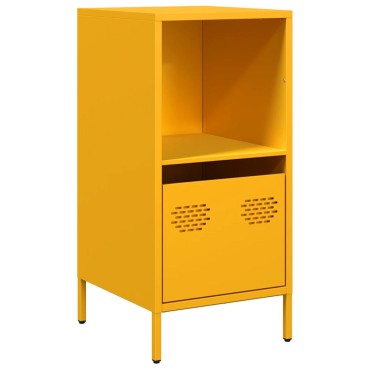 vidaXL Ντουλάπι Μουσταρδί 35x39x73,5cm από Χάλυβα Ψυχρής Έλασης 1 τεμ.