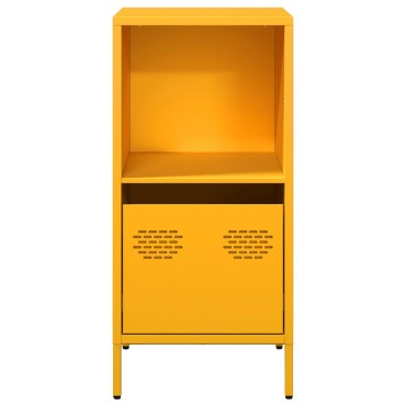 vidaXL Ντουλάπι Μουσταρδί 35x39x73,5cm από Χάλυβα Ψυχρής Έλασης 1 τεμ.