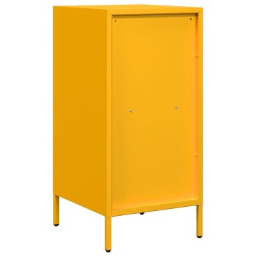 vidaXL Ντουλάπι Μουσταρδί 35x39x73,5cm από Χάλυβα Ψυχρής Έλασης 1 τεμ.