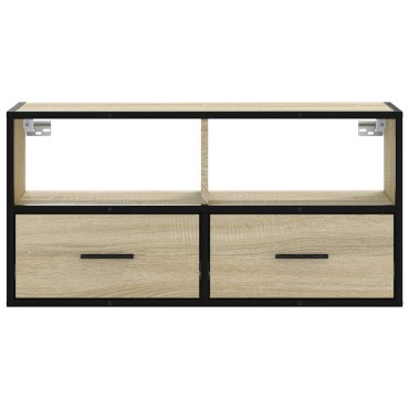 vidaXL Έπιπλο Τηλεόρασης Sonoma Δρυς 80x31x39,5cm Επεξ. Ξύλο