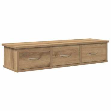 vidaXL Ντουλάπι Τοίχου Αρτισιανή Δρυς 88x26x18,5cm Επεξεργασμένο Ξύλο 1 τεμ.