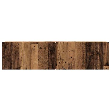 vidaXL Ντουλάπι Τηλεόρασης Τοίχου Παλιό Ξύλο 120x30x30cm Επ. Ξύλο