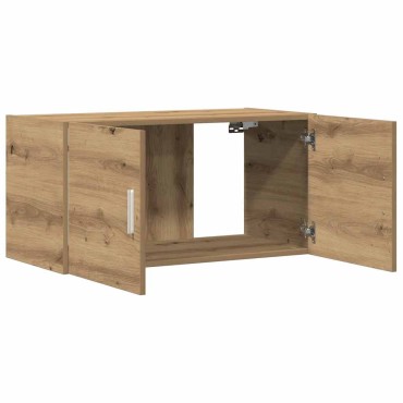 vidaXL Ντουλάπι Τοίχου Αρτισιανή Δρυς 80x39x40cm Επεξεργασμένο Ξύλο 1 τεμ.