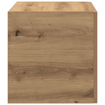 vidaXL Ντουλάπι Τοίχου Αρτισιανή Δρυς 80x39x40cm Επεξεργασμένο Ξύλο 1 τεμ.