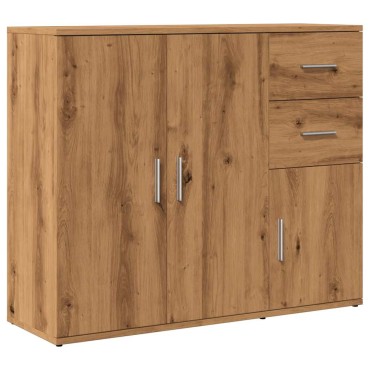 vidaXL Ντουλάπι Αρτισιανή Δρυς 91x29,5x75cm από Επεξεργασμένο Ξύλο 1 τεμ.