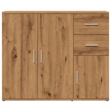 vidaXL Ντουλάπι Αρτισιανή Δρυς 91x29,5x75cm από Επεξεργασμένο Ξύλο 1 τεμ.