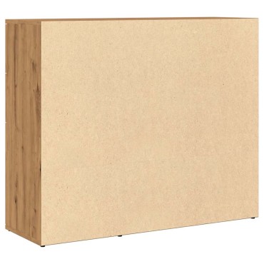 vidaXL Ντουλάπι Αρτισιανή Δρυς 91x29,5x75cm από Επεξεργασμένο Ξύλο 1 τεμ.