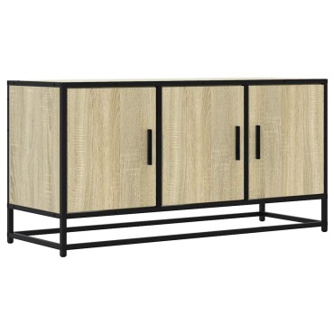 vidaXL Έπιπλο τηλεόρασης Δρυς sonoma 100x35x50cm Επεξεργασμένο ξύλο