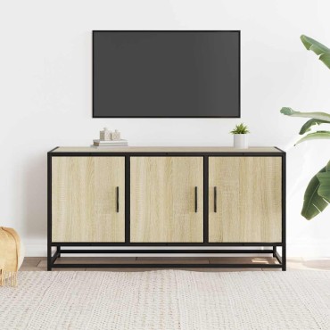 vidaXL Έπιπλο τηλεόρασης Δρυς sonoma 100x35x50cm Επεξεργασμένο ξύλο