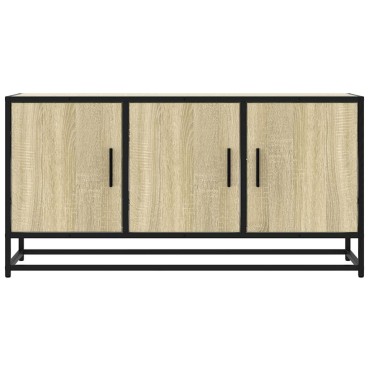vidaXL Έπιπλο τηλεόρασης Δρυς sonoma 100x35x50cm Επεξεργασμένο ξύλο