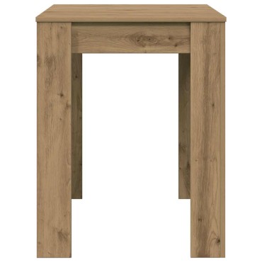 vidaXL Τραπεζαρία Αρτισιανή Δρυς 120x60x76cm από Επεξεργασμένο Ξύλο 1 τεμ.
