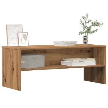vidaXL Έπιπλο Τηλεόρασης Αρτισιανή Δρυς 100x40x40cm από Επεξεργ. Ξύλο