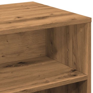 vidaXL Έπιπλο Τηλεόρασης Αρτισιανή Δρυς 100x40x40cm από Επεξεργ. Ξύλο
