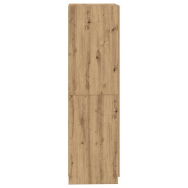 vidaXL Ντουλάπα Τεχνίτης Δρυς 80x52x180cm Επεξεργασμένο Ξύλο 1 τεμ.