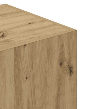 vidaXL Ντουλάπα Τεχνίτης Δρυς 80x52x180cm Επεξεργασμένο Ξύλο 1 τεμ.