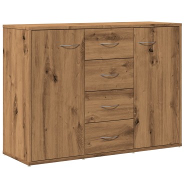 vidaXL Ντουλάπι Αρτισιανή Δρυς 88x30x64cm από Επεξεργ. Ξύλο 1 τεμ.