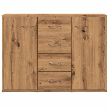 vidaXL Ντουλάπι Αρτισιανή Δρυς 88x30x64cm από Επεξεργ. Ξύλο 1 τεμ.
