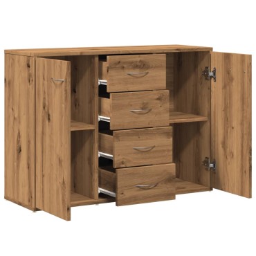 vidaXL Ντουλάπι Αρτισιανή Δρυς 88x30x64cm από Επεξεργ. Ξύλο 1 τεμ.