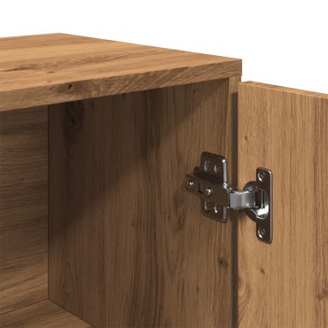 vidaXL Ντουλάπι Αρτισιανή Δρυς 88x30x64cm από Επεξεργ. Ξύλο 1 τεμ.