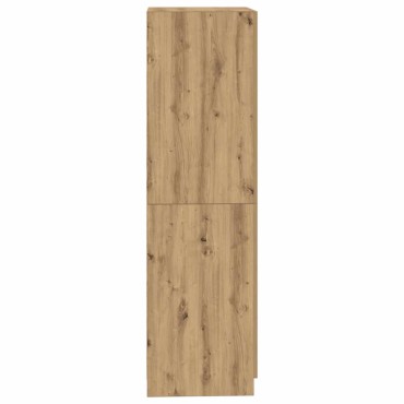 vidaXL Ντουλάπα Τεχνίτης Δρυς 90x52x200cm Επεξεργασμένο Ξύλο 1 τεμ.