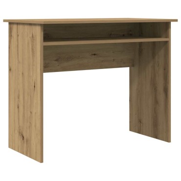 vidaXL Γραφείο Αρτισιανή Δρυς 90x50x74cm από Επεξεργασμένο Ξύλο 1 τεμ.