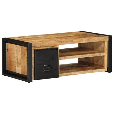 vidaXL Τραπεζάκι Σαλονιού 90x50x36cm από Μασίφ Ξύλο Μάνγκο 1 τεμ.