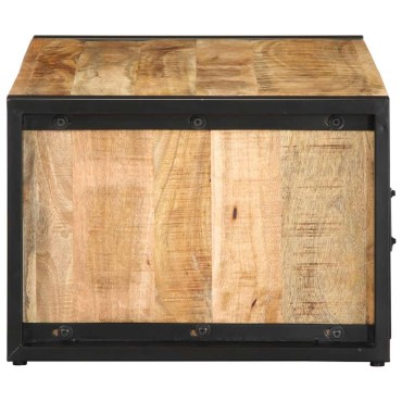 vidaXL Τραπεζάκι Σαλονιού 90x50x36cm από Μασίφ Ξύλο Μάνγκο 1 τεμ.
