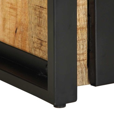 vidaXL Τραπεζάκι Σαλονιού 90x50x36cm από Μασίφ Ξύλο Μάνγκο 1 τεμ.
