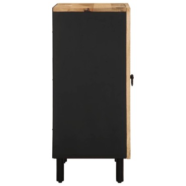vidaXL Μπουφές 60x33,5x75cm από Μασίφ Ακατέργαστο Ξύλο Μάνγκο 1 τεμ.