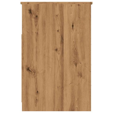 vidaXL Συρταριέρα Αρτισιανή Δρυς 40x50x76cm από Επεξεργασμένο Ξύλο 1 τεμ.