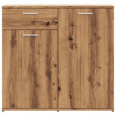 vidaXL Ντουλάπι Τεχνίτης Δρυς 80x36x75cm Επεξεργασμένο Ξύλο 1 τεμ.