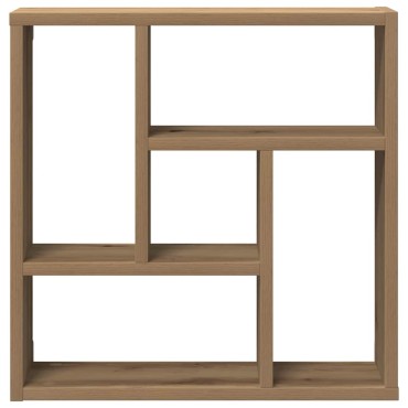 vidaXL Ράφι Τοίχου για Τεχνίτης Δρυς 45x16x45cm Μοριοσανίδα 1 τεμ.