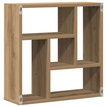 vidaXL Ράφι Τοίχου για Τεχνίτης Δρυς 45x16x45cm Μοριοσανίδα 1 τεμ.